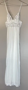 Pandora Nightgown Lingerie by Chic Vintage White Lace Bridal Honeymoon Small - Picture 1 of 7