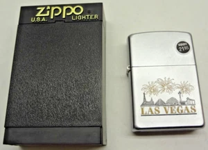 NEW 2002 Las Vegas Fireworks Skyline Zippo Cigarette Lighter - FREE SHIPPING!!! - Picture 1 of 7