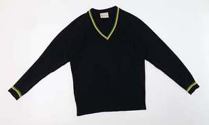 charles kirk Mens Blue Acrylic Pullover Sweatshirt Size S