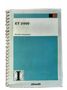Manuale D'istruzioni Olivetti ET 2400 - Photo 1/9