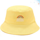 Rainbow Sun Hat Wide Brim Hat Wide Brim Sun Hat Men Women Reversible Bucket Hat
