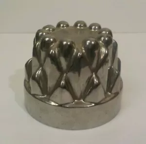Unusual 19th C. Silver over Copper Pudding / Jelly Mold - Picture 1 of 8