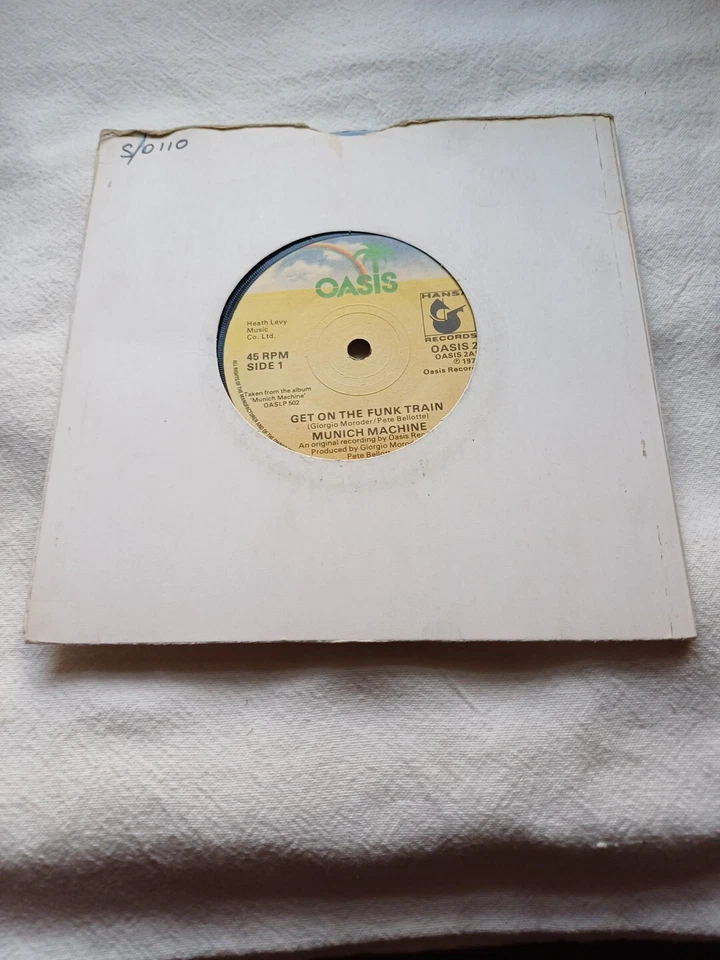 Munich Machine - Get On The Funk Train - 7" Vinyl Single - 1977 - Image 1 of 1
