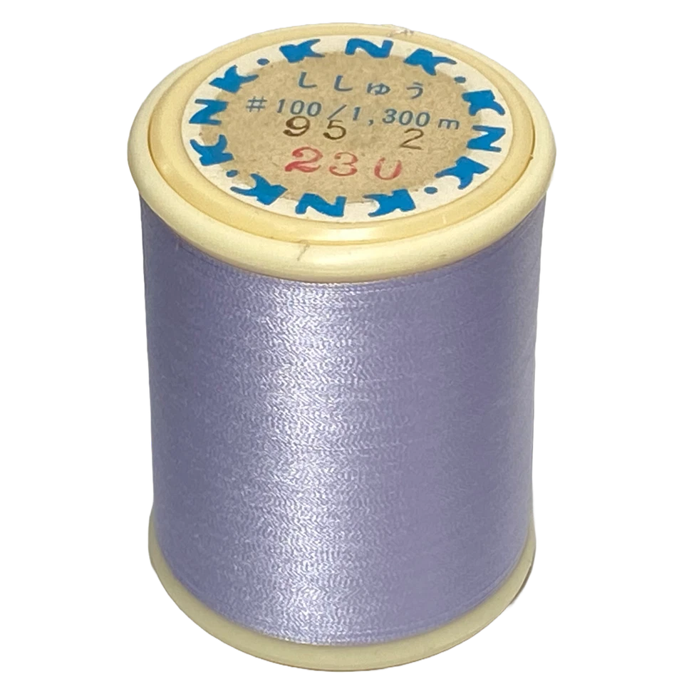 Kanagawa Kinsuzu and Pearsall 100 Silk Thread, 23 dtex 3x2, 1300m, 48 Colors - Image 1 of 4