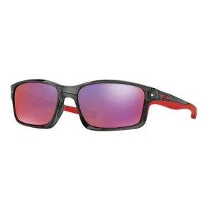 Oakley Chainlink Pink Red Iridium Polarized Sunglasses (used 2x great!) - Picture 1 of 16