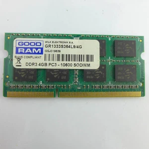4 GB DDR3 SDRAM PC3-10600 (DDR3-1333) GR1333S364L9/4G Ram Memoria GOOD RAM - Foto 1 di 3