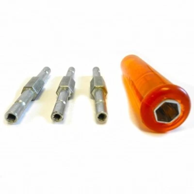 Clock Winding & Letting Down Tool (3.5-5.25mm) 3 Double Ended Keys - HK10 - Image 1 of 2