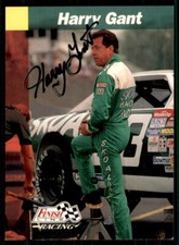 1993 Pro Set Harry Gant IP Signed Auto #142