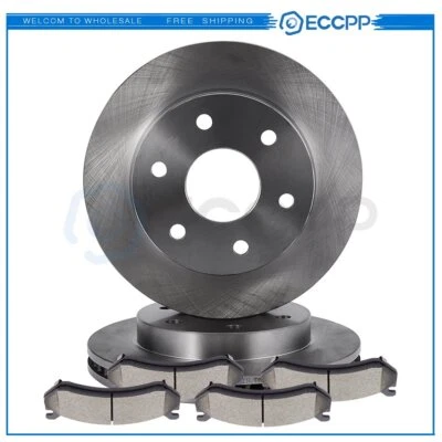 Front Brake Pads And Rotors For 2003-2005 Chevrolet Astro Chevrolet Express 2500 Foto 1 de 4