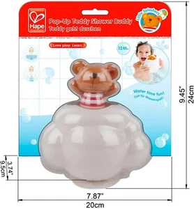 Hape Pop-Up Teddy Shower Buddy | Award Winning Little Fun Baby Bath Toy for Kids - Picture 1 of 2