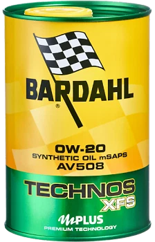 BARDAHL 5 LT Bardhal Technos XFS 0W20 AV508 ACEA C5 A1 B1 Olio Motore VW 508 00 509 00