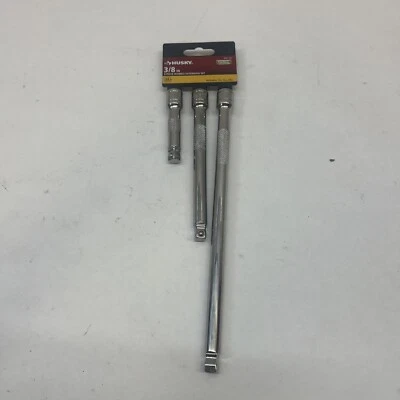 Drive Wobble Extension Set 3-Pieces 3/8 In. Socket/Ratchet Extender Adapter Set - Image 1 of 3