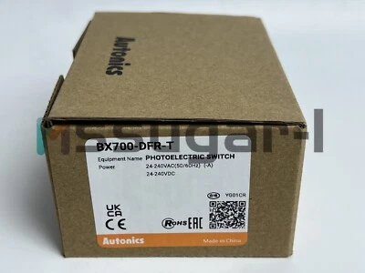 1pcs New Autonics Photoelectric Sensors BX700-DFR-T 700mm Relay 24-240VAC - Image 1 of 4