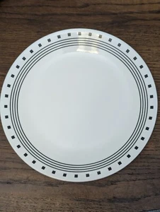 Corelle CITY BLOCK Pattern - 1 Dinner Plate - Picture 1 of 3