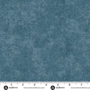 Tea Dye By Laundry Basket Quilts For Andover - Denim Texture #1285-B1 - Picture 1 of 1