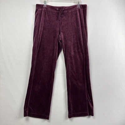 Calça Eddie Bauer Feminina Tamanho XL Puxar Veludo Lounge Cintura Elástica - Imagem 1 de 4