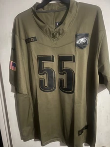 Philadelphia Eagles Salute to Service Fußball Trikot, Größe XXL  - Bild 1 von 4