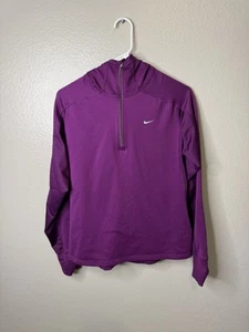Nike Women’s Purple 1/2 Zip Pullover Large - Picture 1 of 7