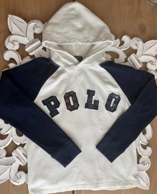 Vintage Ralph Lauren Polo Pullover With Hood, Size 10/12 Kids Unisex - Image 1 of 4
