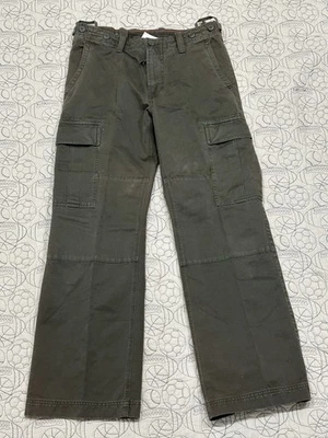 Pantalones de Carga Paracaidista de Combate Militar Talla 34x32 Etiqueta Para Hombre Y2K GAP Pierna Ancha De Colección Foto 1 de 4