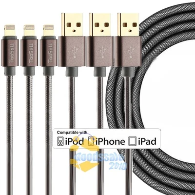 Fast Charger Cable Heavy Duty For iPhone 13 12 11 X XR 8 Charging Cord Wholesale - Image 1 of 4