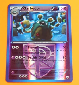 Pokemon TCG: GARBODOR Plasma Storm 67/135 Raro Holograma Inverso Equipo Plasma - Imagen 1 de 3
