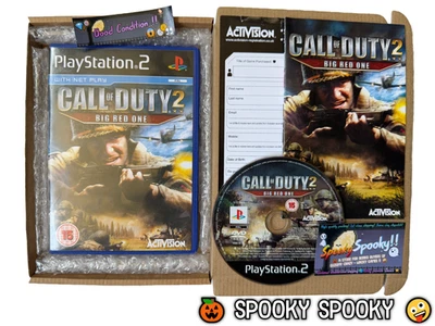 Call of Duty 2 Big Red One PS2 - UK PAL GC CIB with Reg Card - Tracked - Image 1 of 4