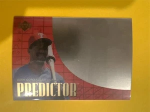 1997 Upper Deck Predictor Prizes Insert #P28 Juan Gonzalez Rangers - Picture 1 of 1