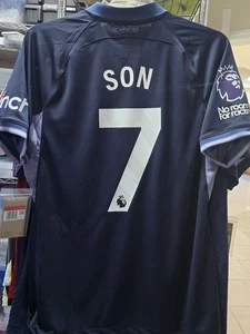 2023/24 Nike Tottenham Hotspur  #7 H M SON  Stadium Away Soccer Jersey Size L - Picture 1 of 9