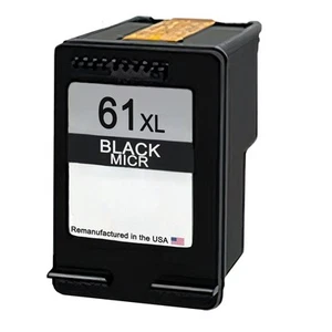 Compatible Ink Cartridge For HP 61XL Black MICR-USA - Picture 1 of 2