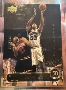 2002-03 Upper Deck David Robinson #150 UD Exclusives Gold SSP /100 Spurs HOF RARITÄT - Bild 1 von 6