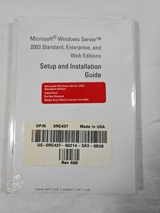 Microsoft Windows Server 2003 Standard Edition 5 CALs ORC437 NEU VERSIEGELT OEM - Bild 1 von 3