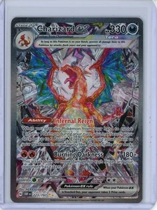 Charizard ex Pokemon 2023 S&V Obsidian Flames Special Illustration Rare 223/197 - Picture 1 of 2