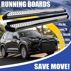 2Pcs for Lexus TX TX350 TX500h TX550h 2024 2025 2026 Side Steps Running Board - Picture 1 of 10