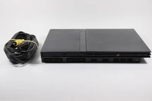 PlayStation 2 PS2 Slim SCPH-70011 Black Console Only - Tested And Working - Picture 1 of 5