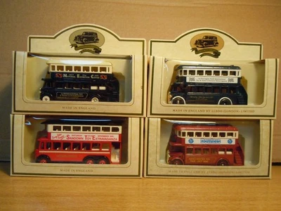 Juego de 4 ferias de juguetes raras Lledo Days Gone edición Sandown Manchester NEC Donnington Foto 1 de 4