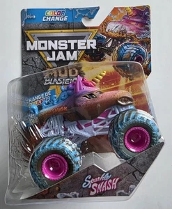 2025 Monster Jam Sparkle Smash Color Change 1:64 - Bild 1 von 2
