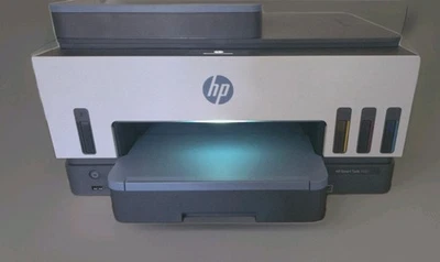 HP Smart Tank 7602 Wireless All-in-One Color Thermal Inkjet Printer-Exc Cond - Image 1 of 4