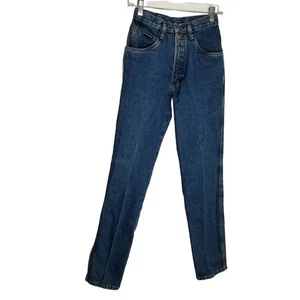 Rockies Jeans Women’s 28/7 x34 Western High Rise Blue Rocky Mountain 90s Rodeo - Picture 1 of 10
