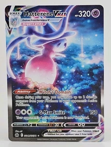 Hatterene Vmax GG47/GG70 Crown Zenith Galarian Gallery Full Art Pokemon Card - Picture 1 of 2
