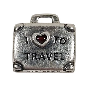 Pandora I Love to Travel Maleta Dije Cuentas - Imagen 1 de 6