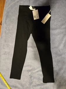 Girls Black Leggings Size 9-10 Forever 21 - Picture 1 of 6