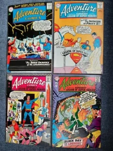 Adventure Comics LOT 312 Lightning Lad 322 Super Pets 352 1st Fatal Five 363 Mor - Picture 1 of 6