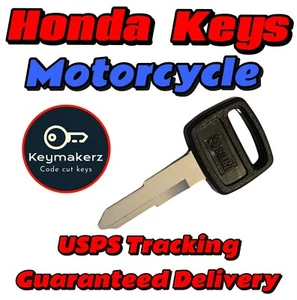 Honda Motorcycle Keys Cut To Your Key code A00-A99 B00-B99 - Bild 1 von 2