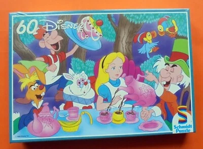 ALICE in WONDERLAND disney SCHMIDT PUZZLE Sealed box  confezionato jigsaw - - Immagine 1 di 4