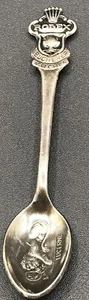 ROLEX SILVERPLATED 4 1/4'' SOUVENIR SPOON LUCERN B100 12 - Picture 1 of 5