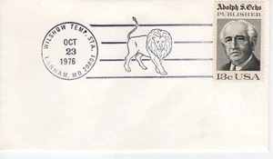 LIONS INTERNATIONAL, LANHAM, MD, 1976 FDC19865 - Picture 1 of 1