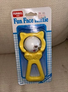 Vintage 1980s Playskool Baby Toy Rattle Grabber Teether NOS-Hard to find - Picture 1 of 6