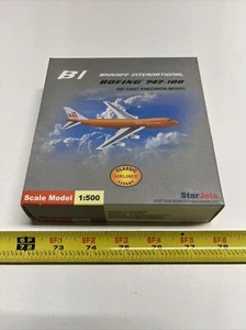 1:500 StarJets Braniff International Airlines Boeing 747 100 Rare Set Scale Toy - Picture 1 of 15