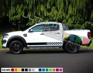 Decal sticker Stripes kit For Ford Ranger 4x4 Pickup truck T6 Wildtrack lift arm - Picture 1 of 101